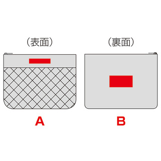 整理がしやすい4in1ポーチ