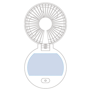 ハンズフリーUSBファン ver.2ホワイト