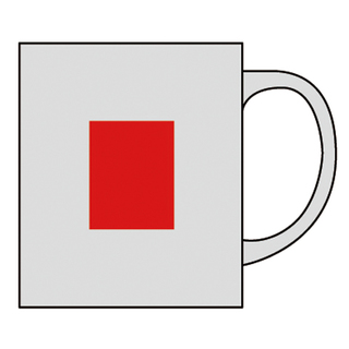 スタイリッシュマグカップ（ブラック）