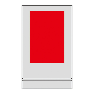 折りたたみスタンドミラー（小）