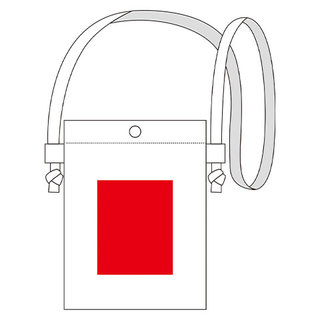のんびり日和 コットンスマホサコッシュ