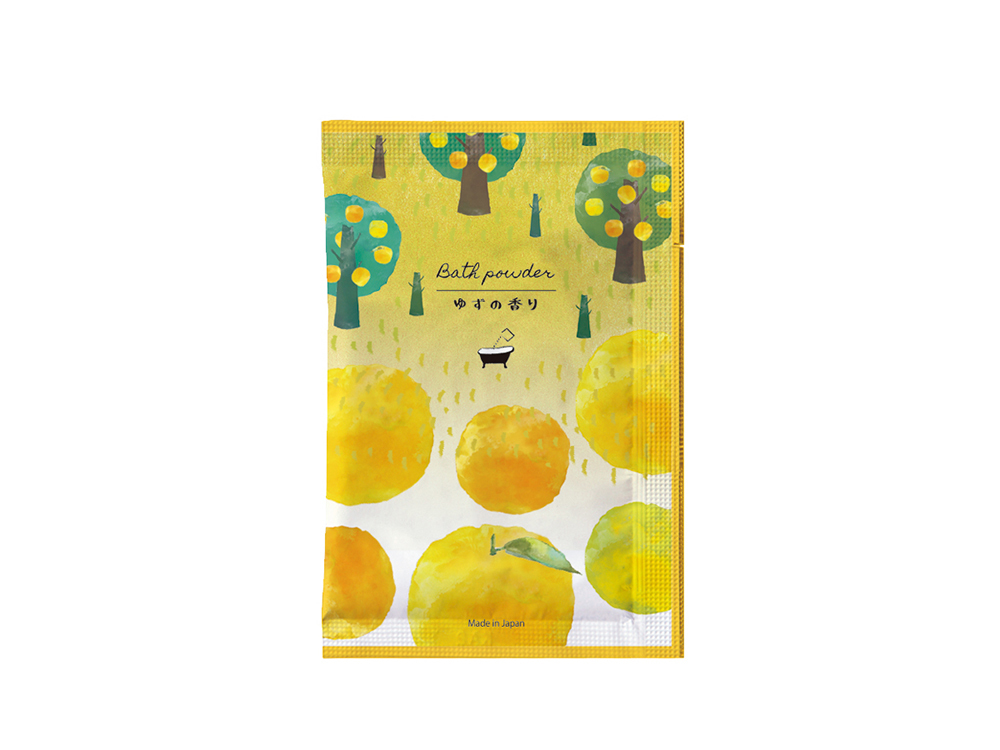 リッチバスパウダー 柚子の香り｜28円｜販促メッセ
