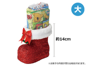 B賞：クリスマス・ラメブーツ（大）お菓子入