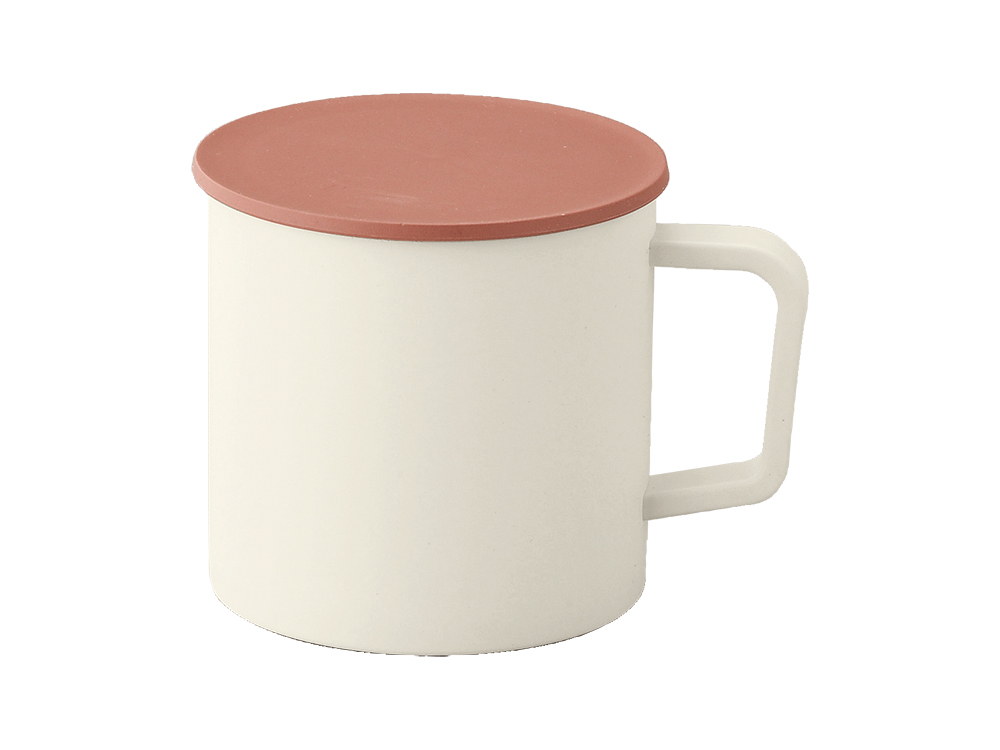 ナチュラルな色合いのシンプルなマグカップです