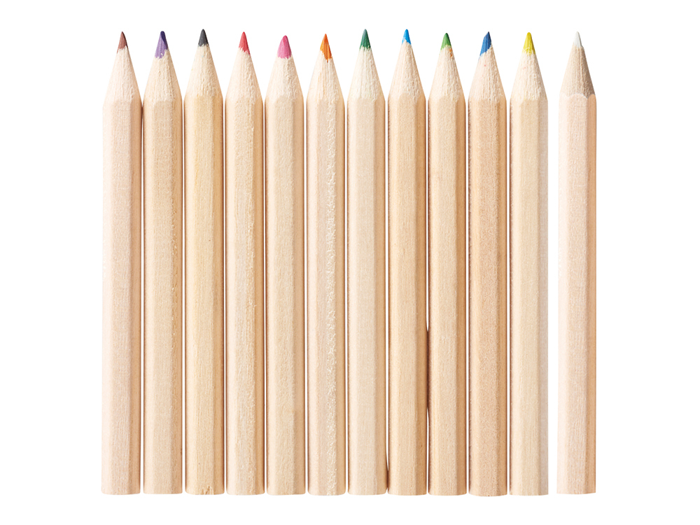 12色入り色鉛筆