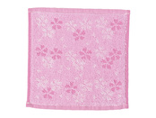 桜デザインのハンドタオル