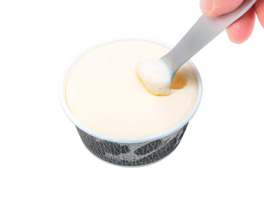 手の温もりを伝えてアイスが食べやすい！
