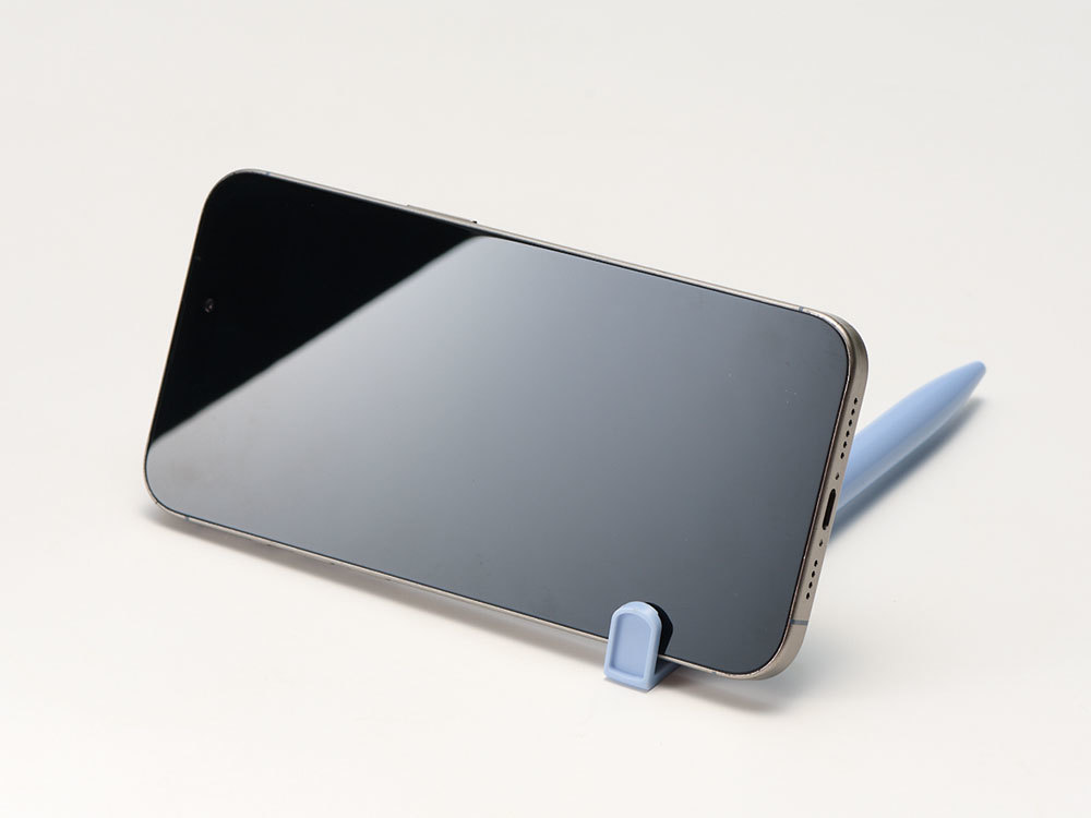 クリップ上部はスマホスタンドとしてご使用できます