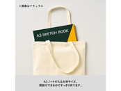 A3ノートも入る大判サイズ