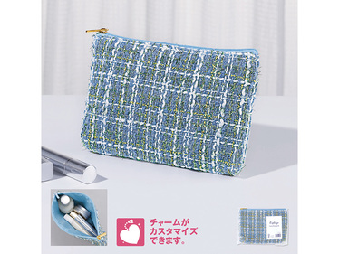 エスプラージュ ツイードポーチ