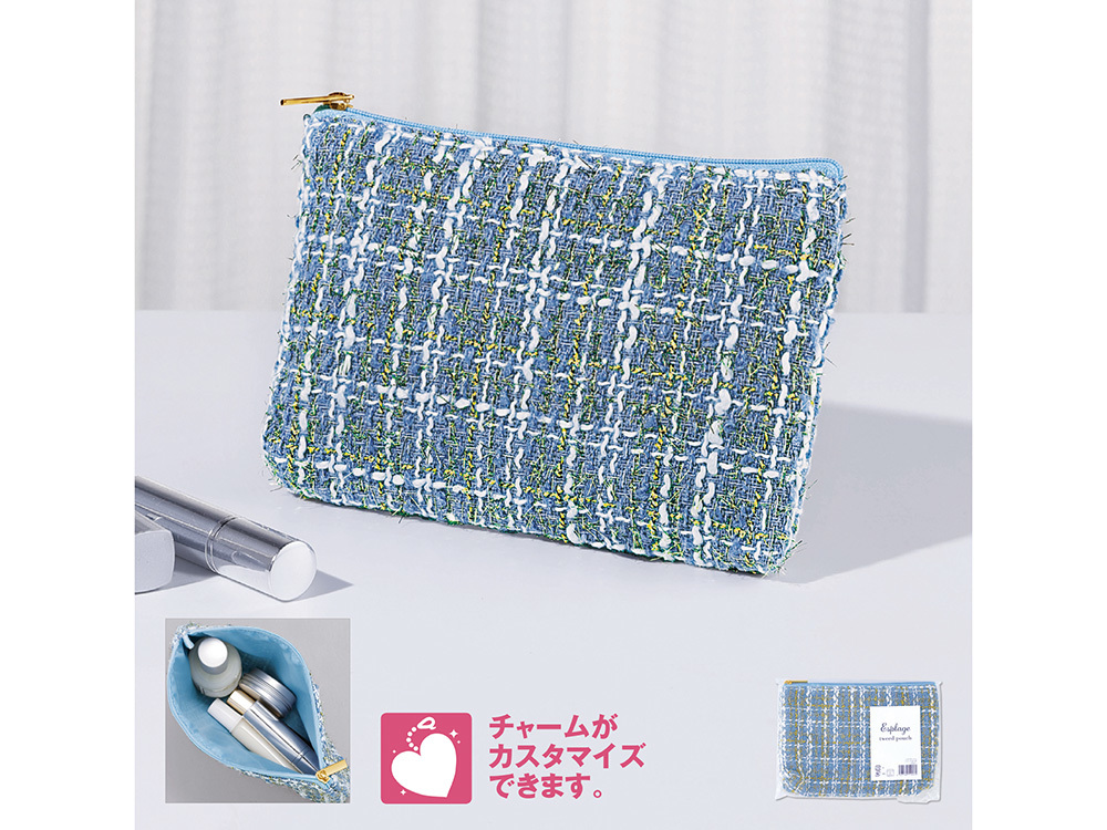 エスプラージュ ツイードポーチ