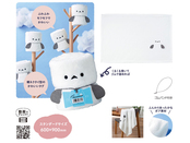 まるでシマエナガ！ くるくるブランケット