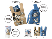 ミッキー＆ドナルド ニットバッグ