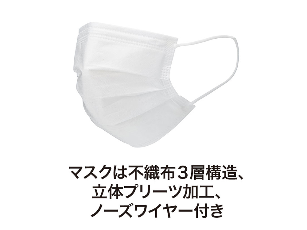 不織布マスクの仕様