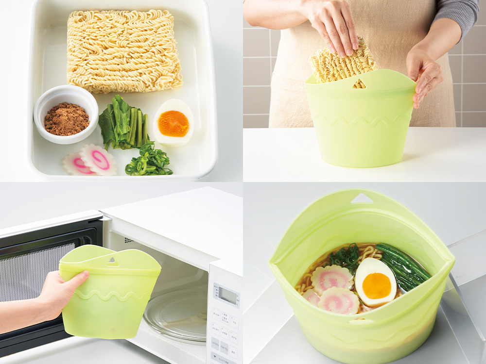 インスタントラーメンも作れちゃいます！