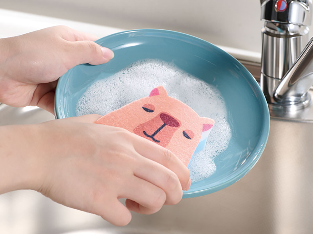 泡立ちばっちりのスポンジ
