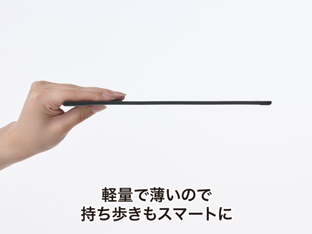 厚さ約5mmのコンパクトサイズ