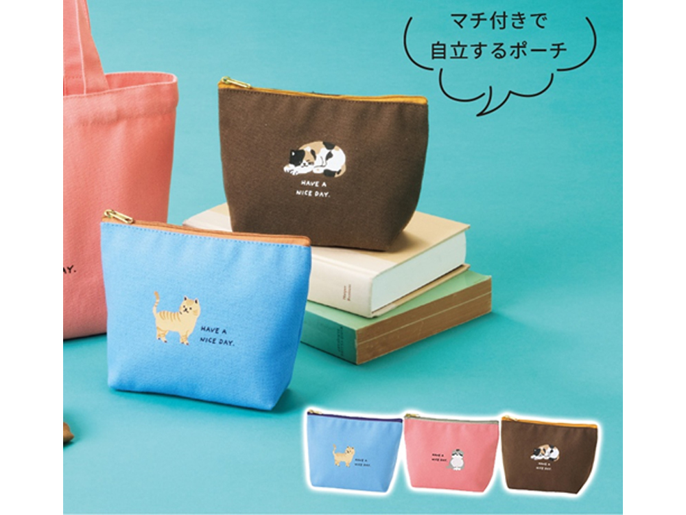 キャット・タイムポーチ