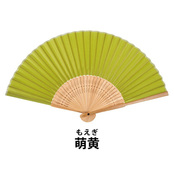 涼風和扇子　萌黄（もえぎ）