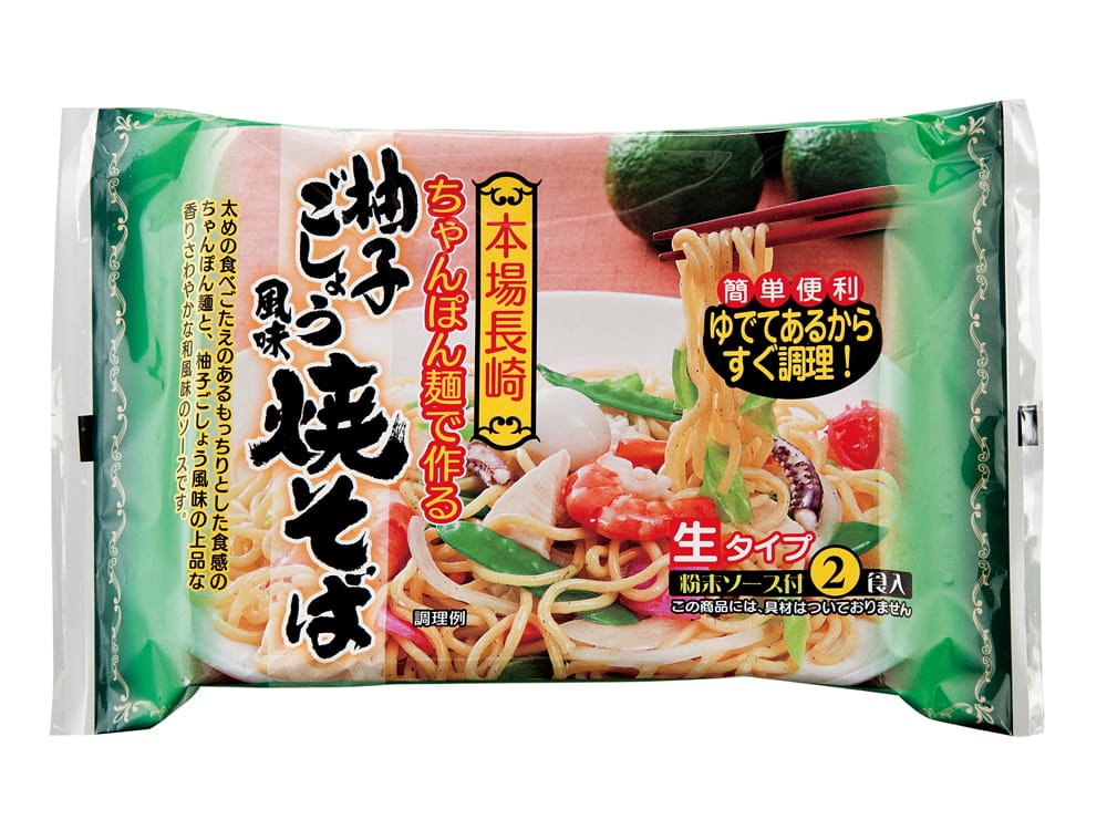 完売｜ちゃんぽん麺で作る３種の焼そば食べくらべ６食組｜399円｜販促