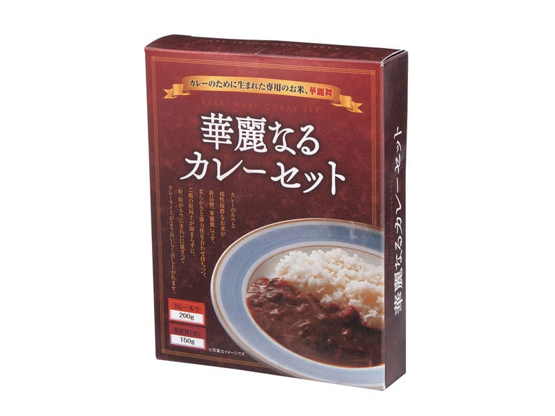 完売｜華麗なるカレーセット１人前｜398円｜販促メッセ