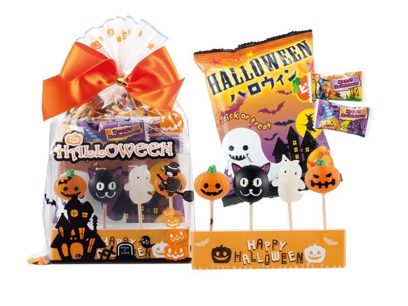 完売｜ハロウィン バラエティパック（キャンドル入り）｜260円｜販促メッセ