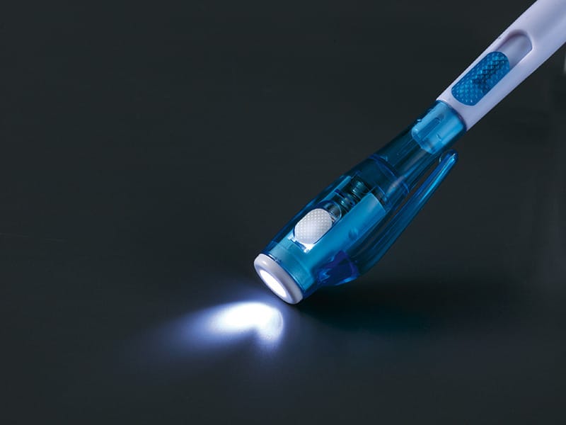LEDライト付きのペンです。