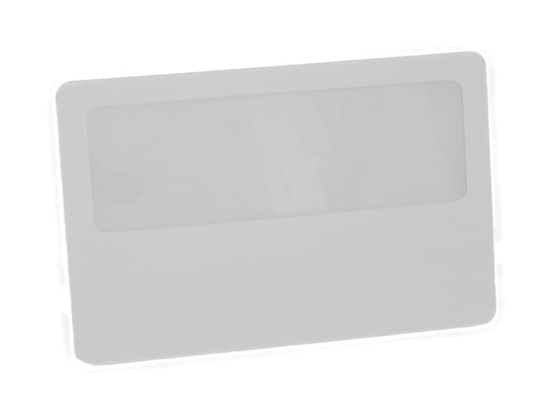 名刺サイズのコンパクトなカードルーペ　ポリ袋入り　名入れ可能商品