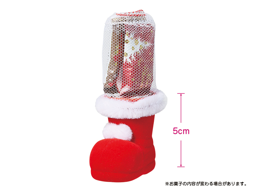 完売 クリスマス ミニブーツ キャンディ2粒入 90円 販促メッセ