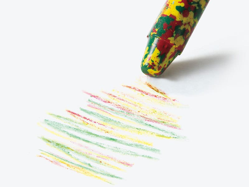 マーブルクレヨン3P　描くたびに色が変わる面白ペン