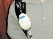 ランドセルや鞄に取り付けて