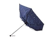星と月/耐風折りたたみ傘