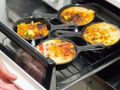 魚焼きグリルに4個入るサイズ感です。