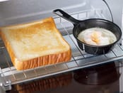 プチサイズだからパンと一緒におかずを一品調理できます。