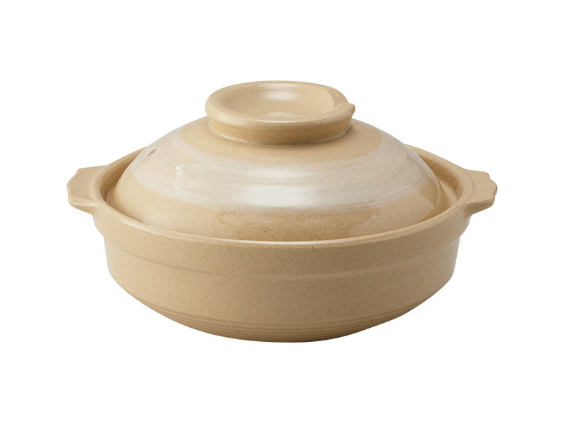 陶器は遠赤外線効果で食材の旨みを封じ込め保温力に優れます。