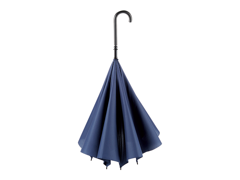 さかさまに開くユニークなだけでなく、便利さと使いやすさを追求した傘です。