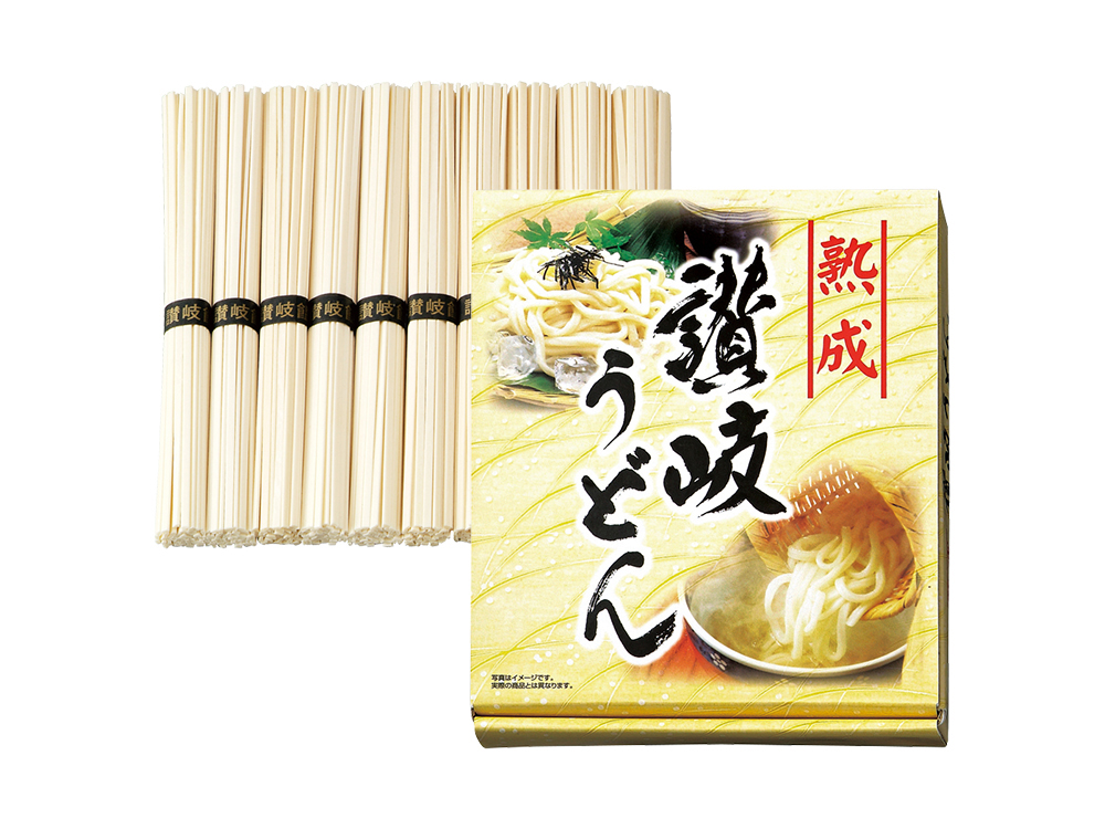 【完売】熟成讃岐うどん（化粧箱入り）10束