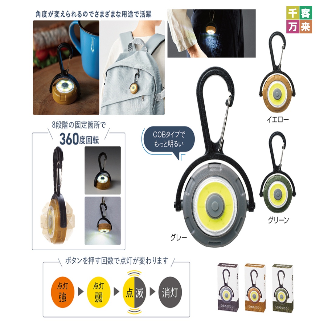 360度回転!COBライト