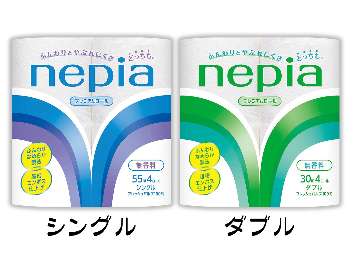 ネピア プレミアムロールトイレット4ロール1組