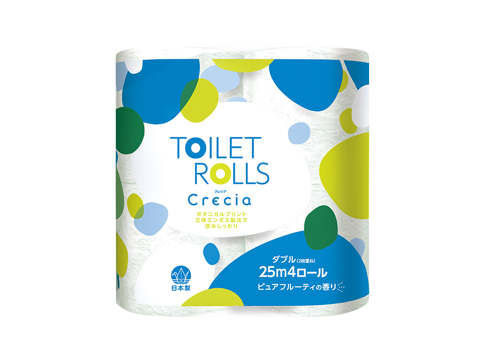 クレシア トイレット4ロールダブル(25m)