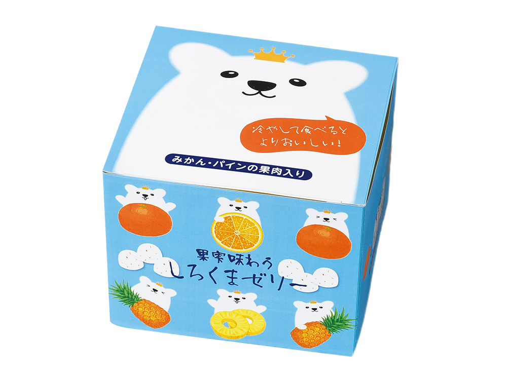 果実味わう しろくまゼリー13個｜千客万来 販促メッセ