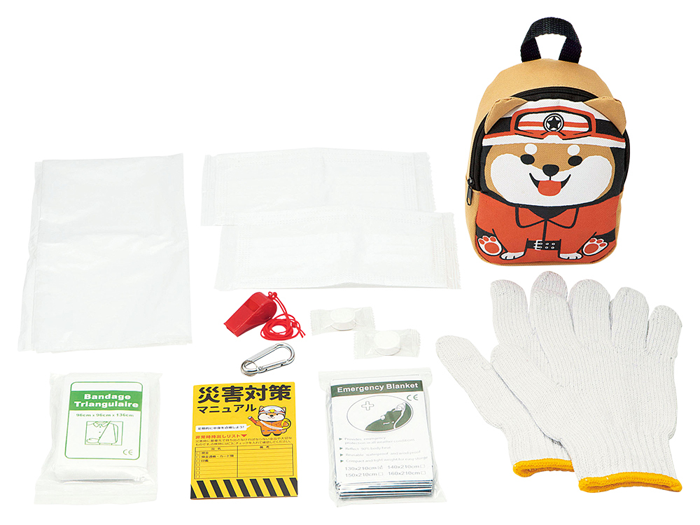 わんわん!レスキュー隊長の防災10点セット