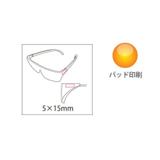 メガネ型ルーペ