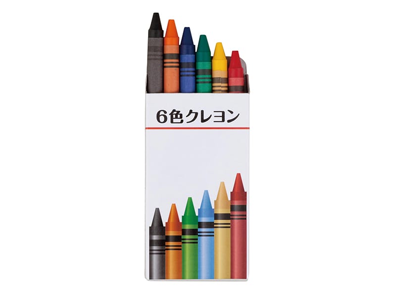 6色クレヨン