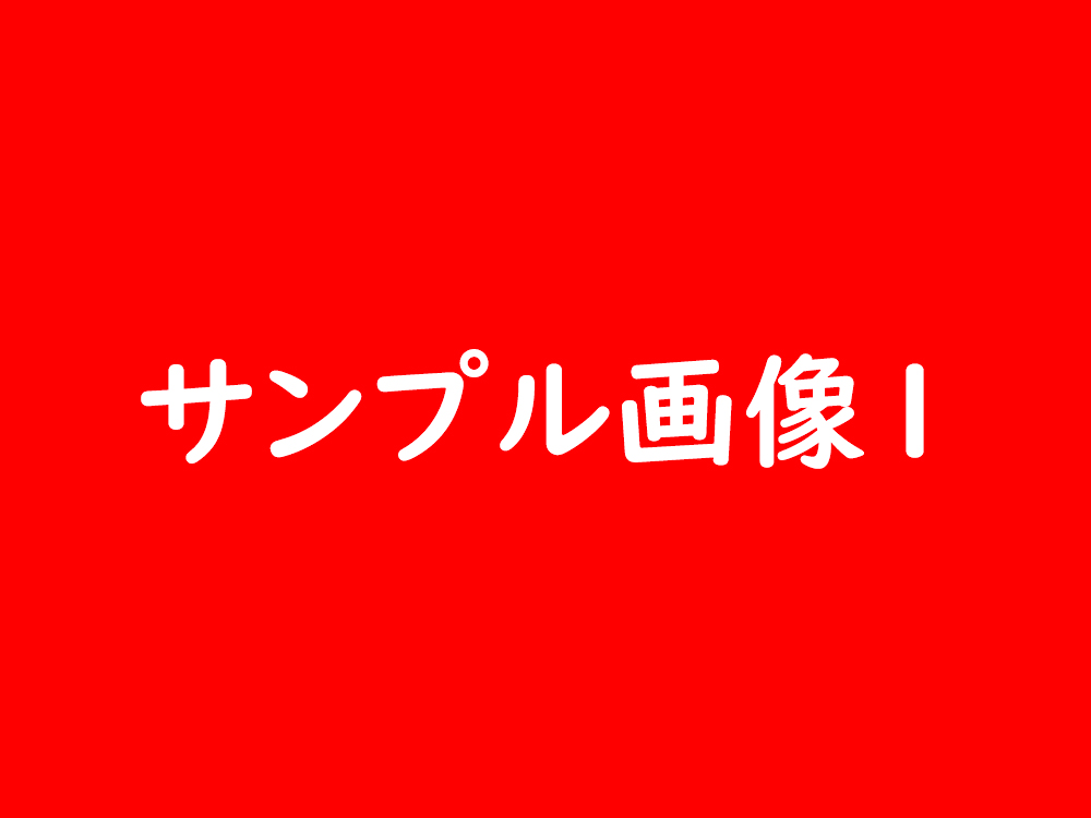【完売】サンプル＿１