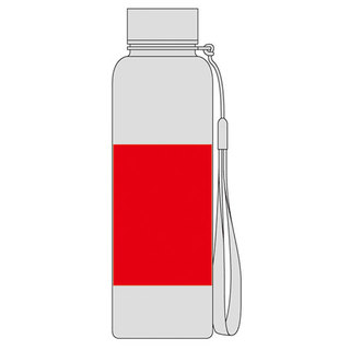 メモリ付きフロスティボトル350ml（ストラップ付き）