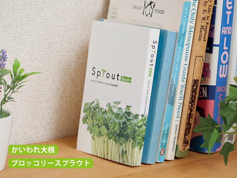 BOOKでスプラウト栽培セット
