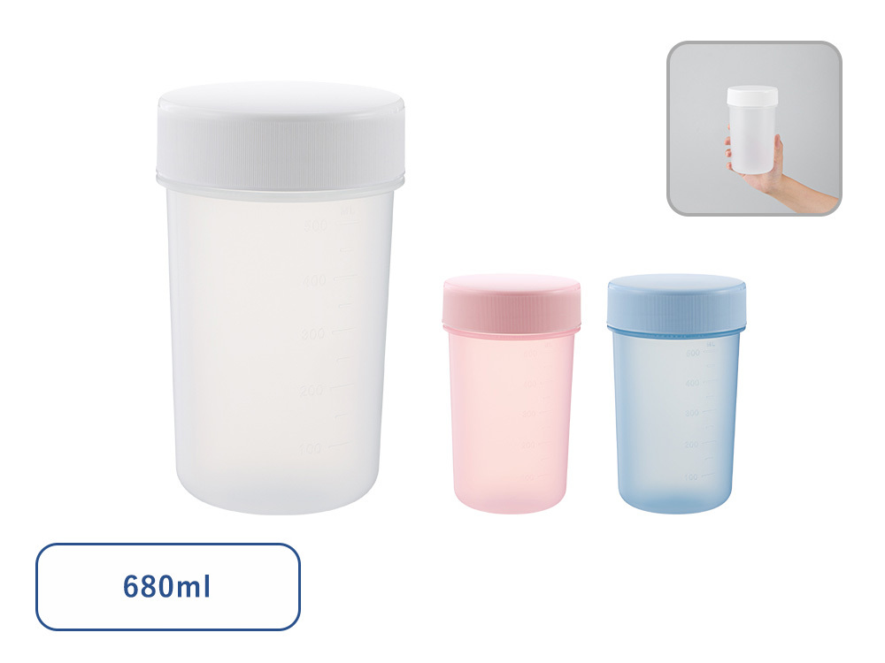 目盛り付シンプルシェイカーボトル680ml