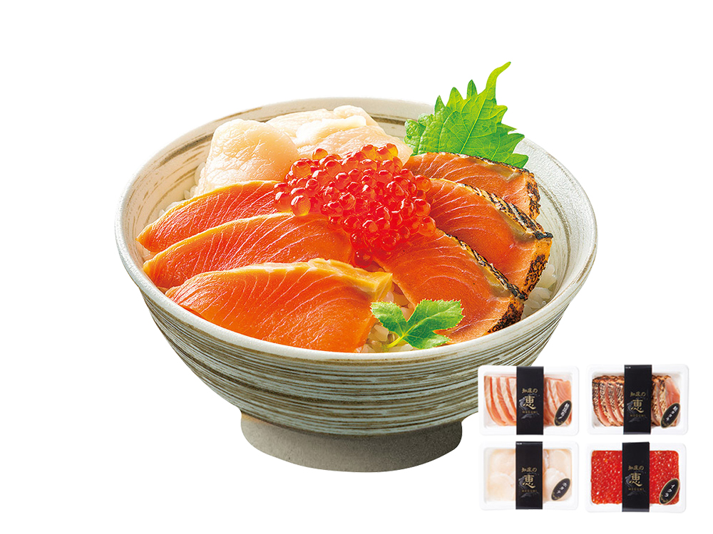 【完売】知床丼 2~3人前セット