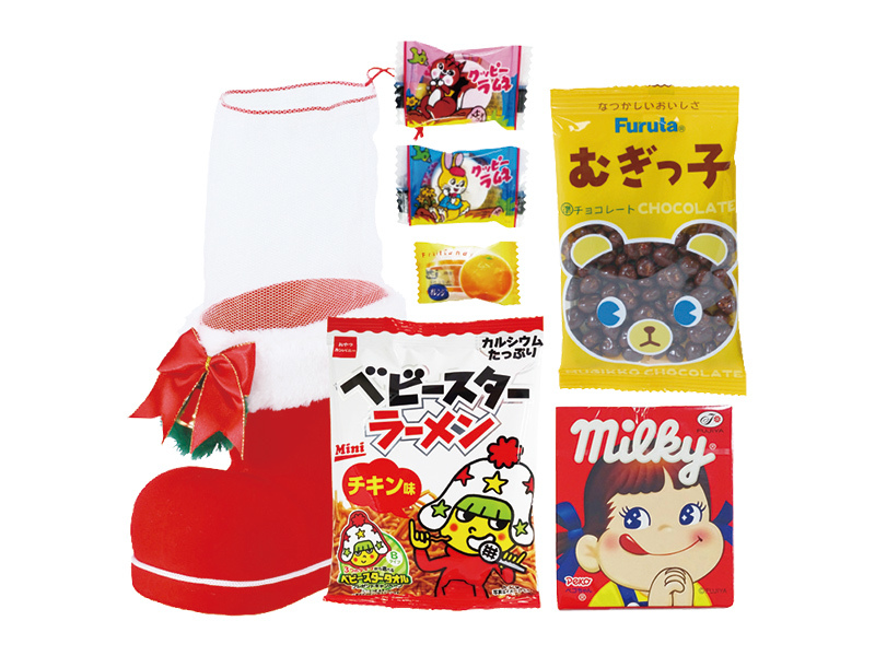 【完売】お菓子サンタブーツ(L)